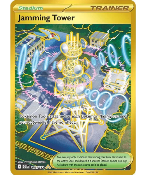 Scarlet & Violet - Destined Rivals 243/182 - Jamming Tower [Hyper Rare]