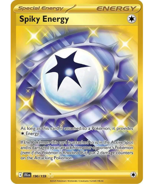 Scarlet & Violet - Journey Together 190/159 - Spiky Energy [Hyper Rare]