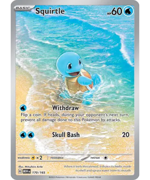 Scarlet & Violet 151 170/165 - Squirtle [Illustration Rare]
