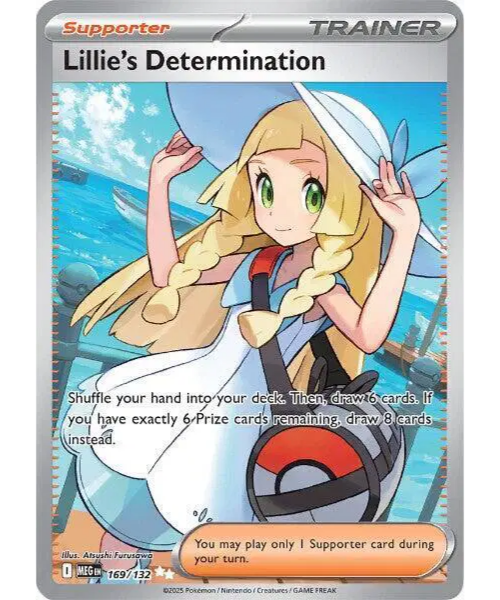 Mega Evolution Base 169/132 - Lillie's Determination [Ultra Rare]