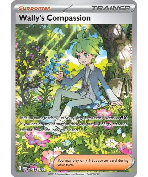 Mega Evolution Base 186/132 - Wally's Compassion [Special Illustration Rare]