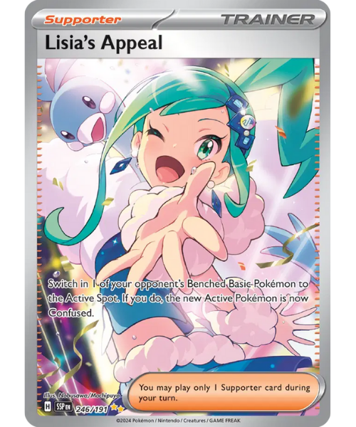 Scarlet & Violet Surging Sparks 246/191 - Lisia's Appeal [Special Illustration Rare]