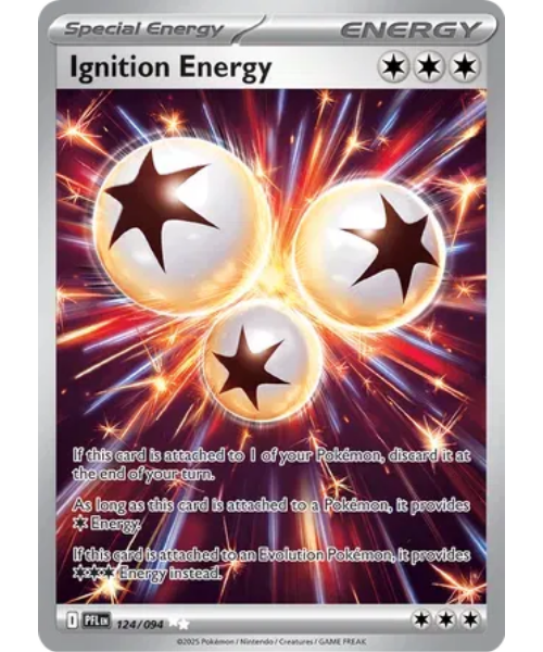 Mega Evolution - Phantasmal Flames 124/094- Ignition Energy [Ultra Rare]