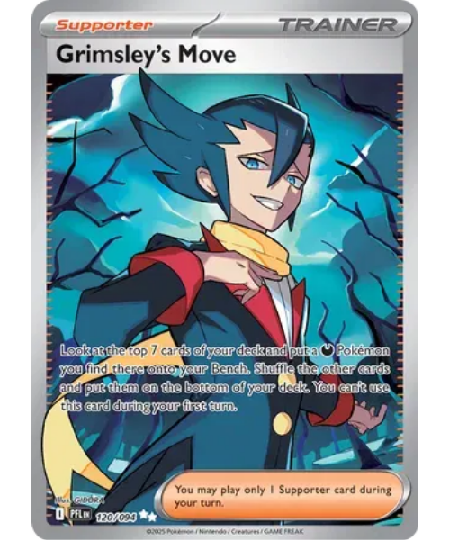 Mega Evolution - Phantasmal Flames 120/094- Grimsley's Move [Ultra Rare]