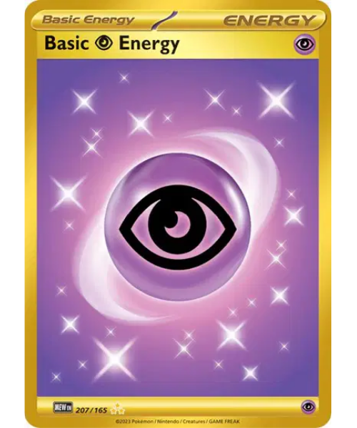 Scarlet & Violet 151 207/165 - Basic Psychic Energy [Hyper Rare]