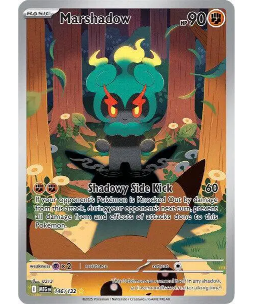 Mega Evolution Base 146/132 - Marshadow [Illustration Rare]