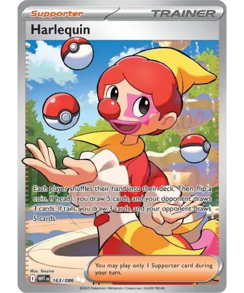 Scarlet & Violet White Flare 163/086 - Harlequin [Ultra Rare]