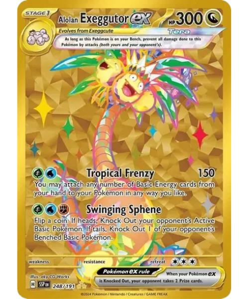 Scarlet & Violet Surging Sparks 248/191 - Alolan Exeggutor ex [Hyper Rare]