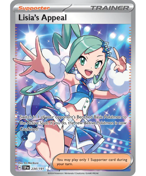 Scarlet & Violet Surging Sparks 234/191 - Lisia's Appeal [Ultra Rare]