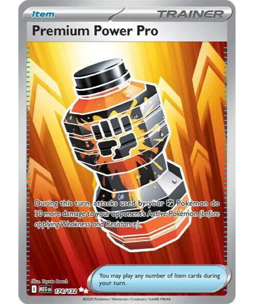 Mega Evolution Base 174/132 - Premium Power Pro [Ultra Rare]