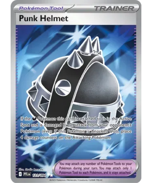 Mega Evolution - Phantasmal Flames 121/094- Punk Helmet [Ultra Rare]