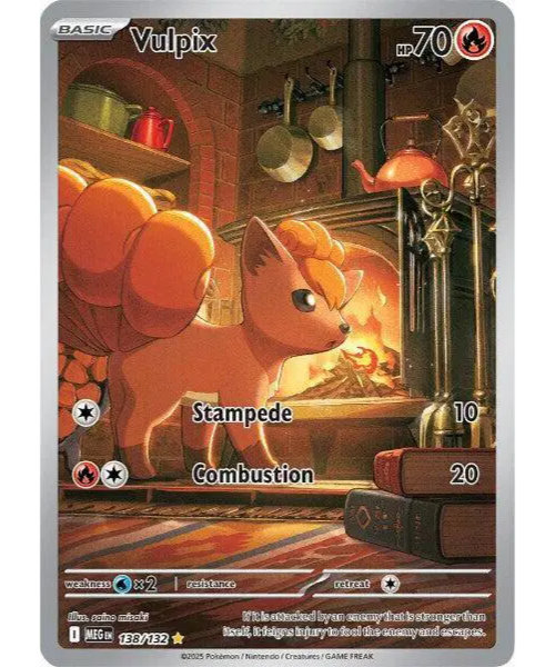 Mega Evolution Base 138/132 - Vulpix [Illustration Rare]