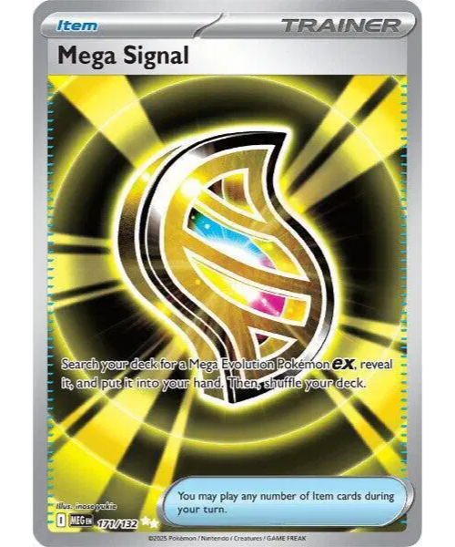 Mega Evolution Base 171/132 - Mega Signal [Ultra Rare]