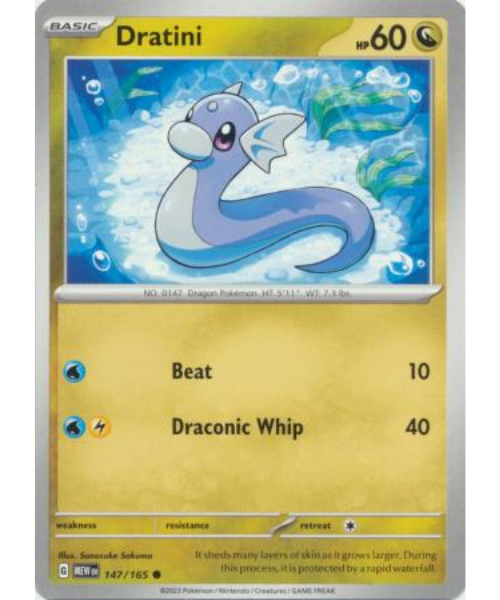 Dratini - Common 147/165 [Scarlet & Violet 151]