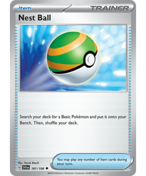 Scarlet & Violet Base 181/198 - Nest Ball [Uncommon]