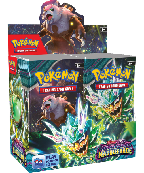 Pok??mon TCG Scarlet & Violet Twilight Masquerade Booster Box