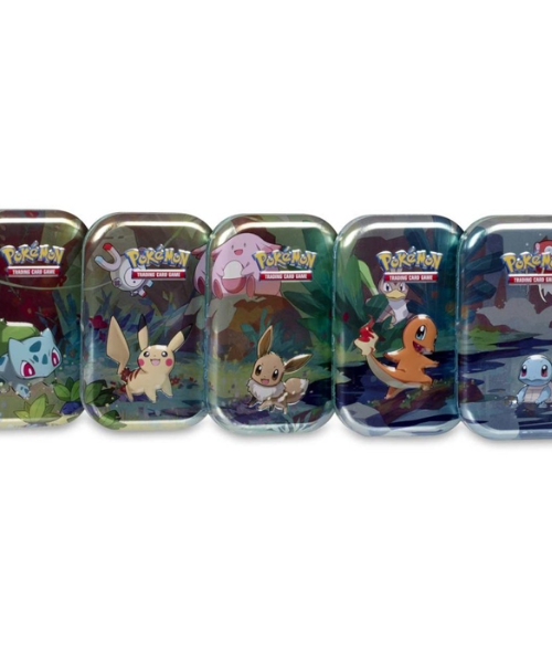 Pokemon TCG Kanto Friends Mini Tin