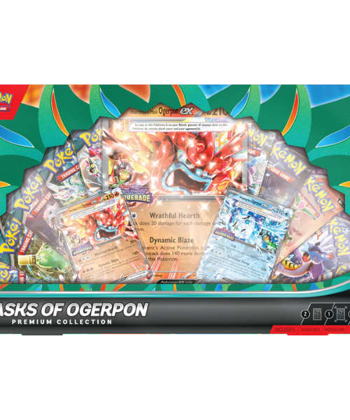 Pokemon TCG Masks of Ogerpon Premium Collection *Limit 2 Per Household