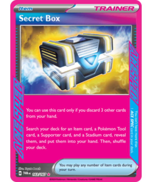 Secret Box - Ace Spec Rare 163/167 [Scarlet & Violet Twilight Masquerade]