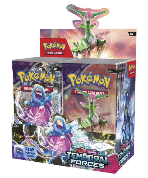 Pok??mon TCG Scarlet & Violet Temporal Forces Booster Box