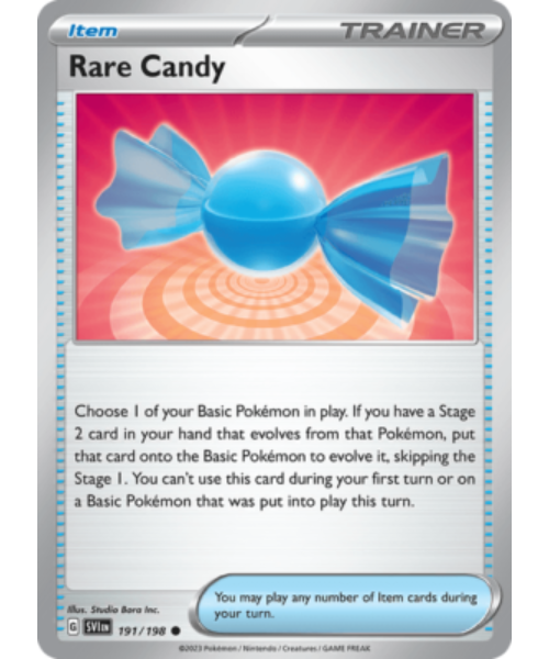 Scarlet & Violet Base 191/198 - Rare Candy [Common]