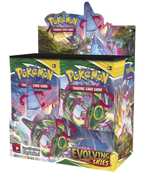 Pok??mon TCG Sword & Shield Evolving Skies Booster Box