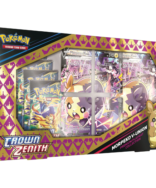 Pokemon TCG Crown Zenith Morpeko V-Union Premium Playmat Collection