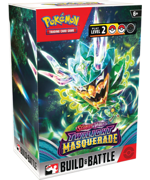 Pok??mon TCG Scarlet & Violet Twilight Masquerade Build And Battle Box