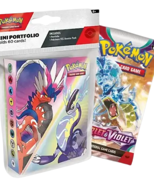 Pokemon TCG Scarlet & Violet Base Mini Portfolio (Incl. one pack)
