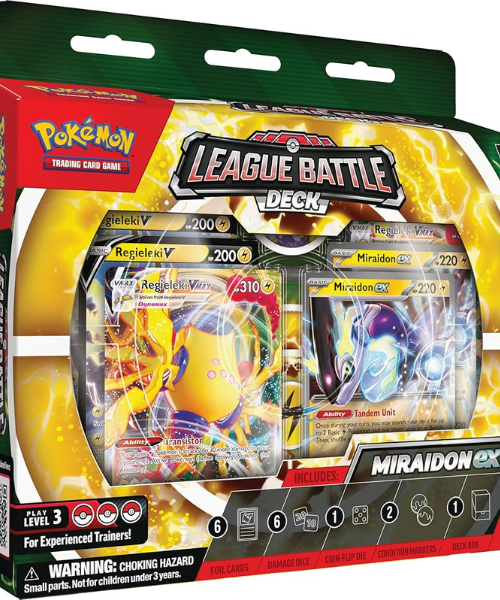 Pokemon TCG League Battle Deck Miraidon ex Level 3