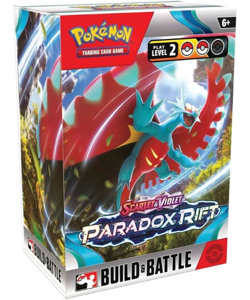 Pok??mon TCG Scarlet & Violet Paradox Rift Build And Battle Box