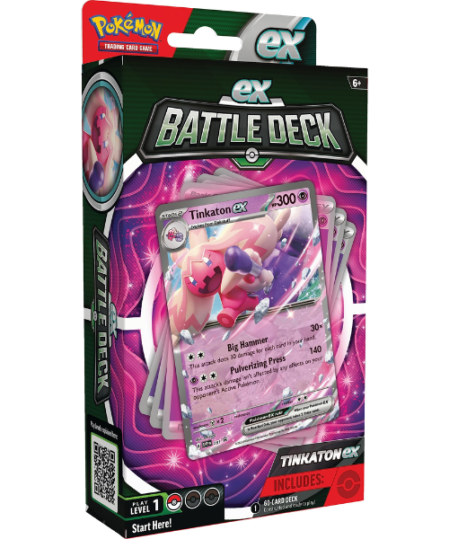 Pokemon TCG Ex Battle Deck Tinkaton Ex Level 1