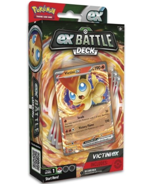 Pokemon TCG Ex Battle Deck Victini Ex Level 1