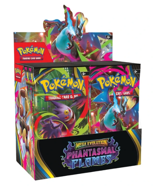 Pok??mon TCG - Mega Evolution ME02 - Phantasmal Flames - Booster Box