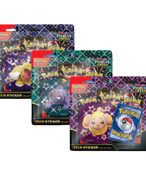 Pok??mon TCG Scarlet & Violet Paldean Fates Tech Sticker Collection