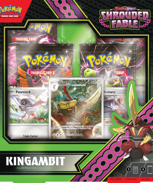 Pokemon Scarlet & Violet Shrouded Fable Kingambit Illustration Collection