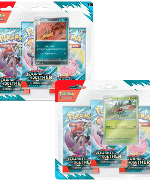 Pokemon TCG - Scarlet & Violet - Journey Together - 3-pack Blister