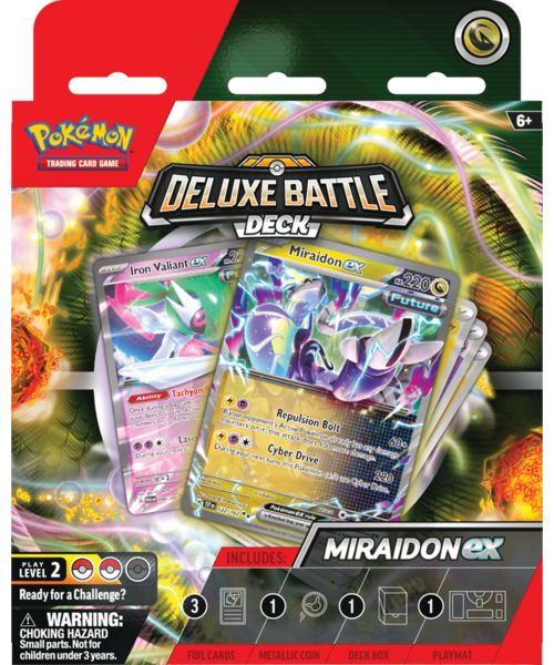 Pokemon TCG Deluxe Battle Deck Miraidon EX Level 2