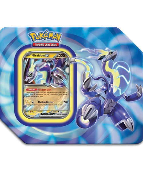 Pokemon TCG Paldea Legends Tin Miraidon Ex
