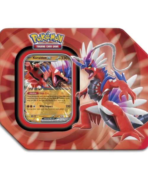 Pokemon TCG Paldea Legends Tin Koraidon Ex