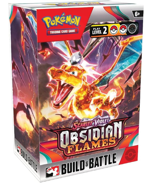 Pok??mon TCG Scarlet & Violet Obsidian Flames Build And Battle Box