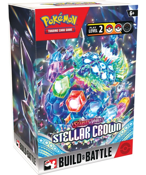 Pok??mon TCG Scarlet & Violet Stellar Crown Build And Battle Box