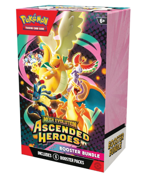 Pok??mon TCG - Mega Evolution ME2.5 - Ascended Heroes - Booster Bundle *Limit 4 per household