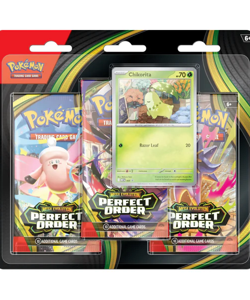 Pok??mon TCG - Mega Evolution ME03 Perfect Order - 3-Pack Checklane