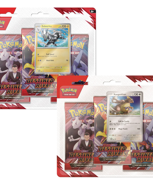 Pokemon TCG - Scarlet & Violet - Destined Rivals - 3-Pack Checklane