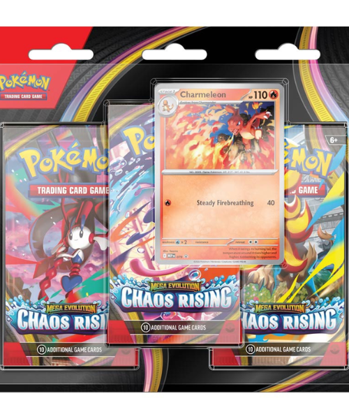 Pok??mon TCG - Mega Evolution ME04 - Chaos Rising 3-pack Blister