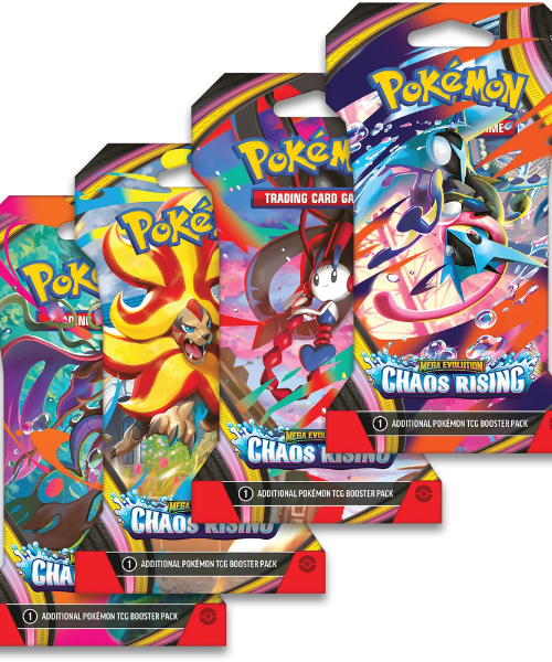 Pok??mon TCG - Mega Evolution ME04 - Chaos Rising Sleeved Blister
