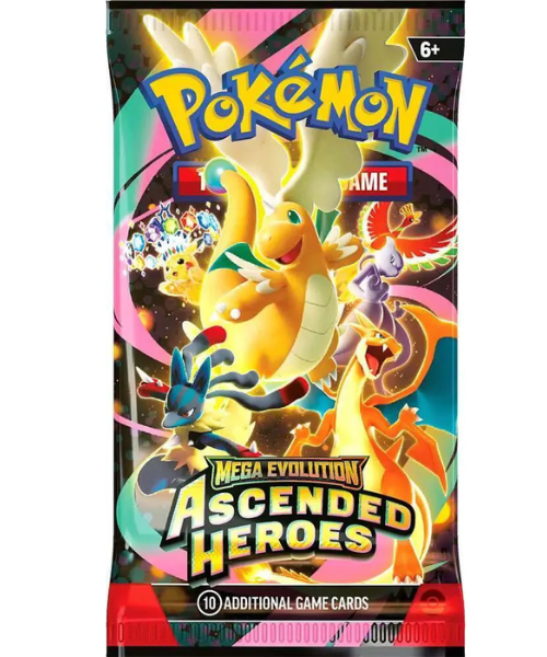 Pok??mon TCG - Mega Evolution ME2.5 - Ascended Heroes - Booster Pack