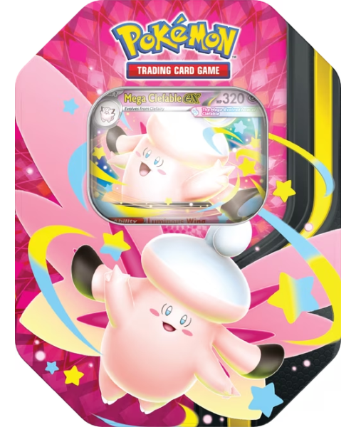 Pok??mon TCG - Mega Moonlit Tin - Mega Clefable EX