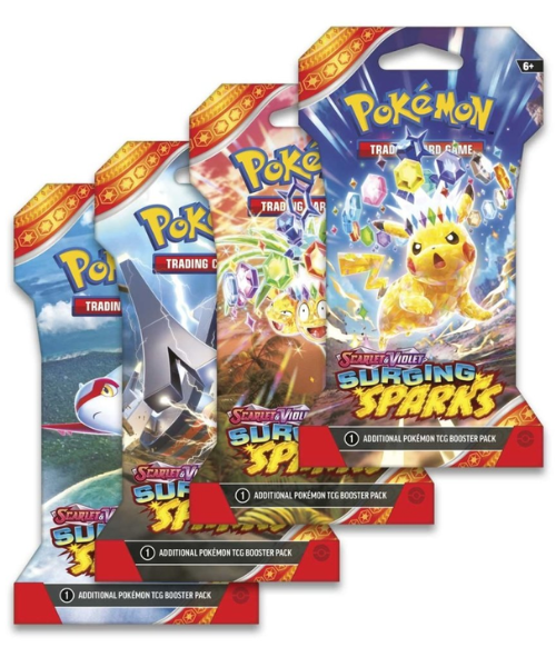 Pokemon Scarlet & Violet Surging Sparks Blister Pack
